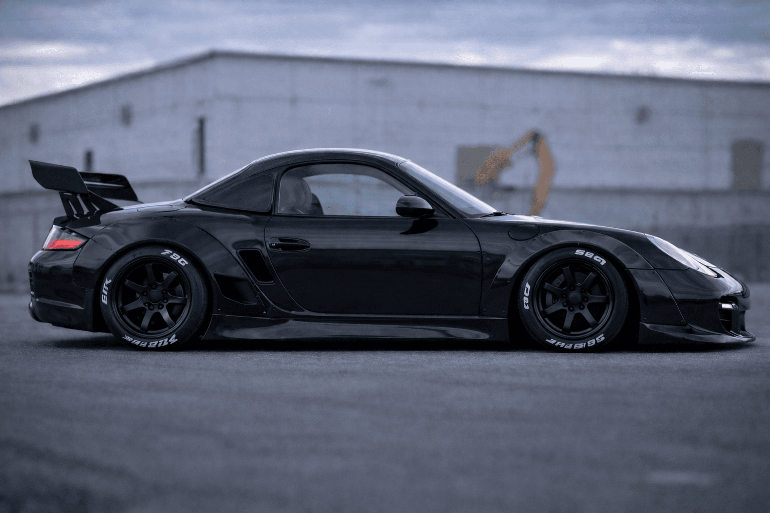 DriveFab-built car on track